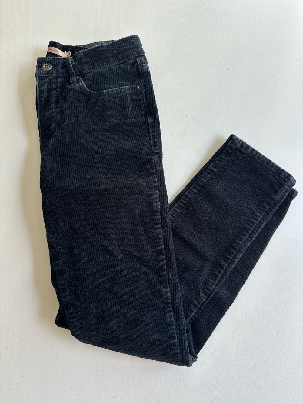 Levi's Women's Black Skinny Corduroy Pants